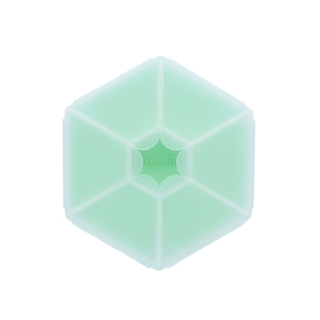 CUTIE SNACK HEXAGON SNACKLE 6 COMPARTMENTE, MELII, MINT