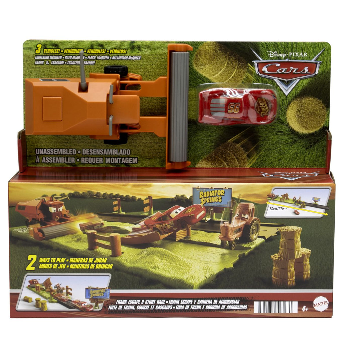 CARS SET DE JOACA PISTA DE ACROBATII FRANK ESCAPE SI STUNT RACE