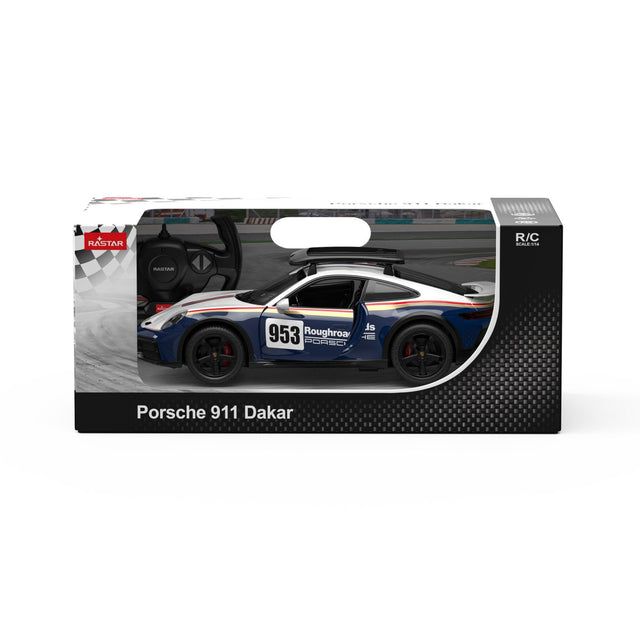 MASINA CU TELECOMANDA PORSCHE 911 DAKAR SCARA 1 LA 14