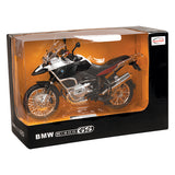 MOTOCICLETA METALICA  BMW RS1200 GS ROSU SCARA 1 LA 9