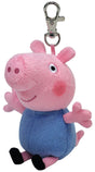 PLUS BRELOC TY 8.5CM BEANIE BELLIES PEPPA PIG GEORGE