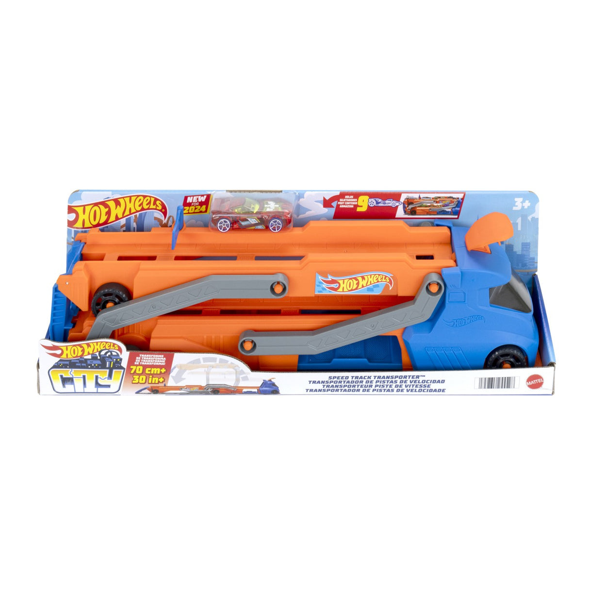 HOT WHEELS CITY CAMION TRANSPORTER