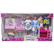 STEFFI LOVE SET PETRECERE IN PIJAMALE BINE AI VENIT IN FAMILIE CU ACCESORII