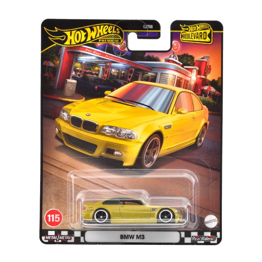 HOT WHEELS PREMIUM BOULEVARD MASINUTA METALICA BMW M3 SCARA 1:64