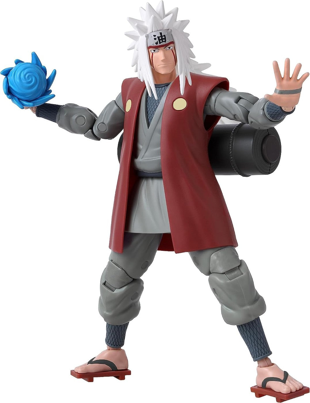 BANDAI FIGURINA NARUTO SHIPPUDEN  NARUTO  JIRIYA   16.5CM