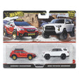 HOT WHEELS PREMIUM SET 2 MASINUTE METALICE SUBARU CROSSTREK SI TOYOTA 4RUNNER  2018 SCARA 1 LA 64