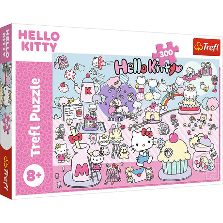 PUZZLE TREFL 300 DESCOPERA LUMEA LUI HELLO KITTY