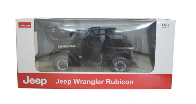MASINA CU TELECOMANDA JEEP WRANGLER RUBICON SCARA 1 LA 14