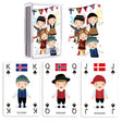 CARTI DE JOC ROYAL DIN PLASTIC EDUCATIVE 3IN1 INVATA DESPRE TARILE EUROPEI