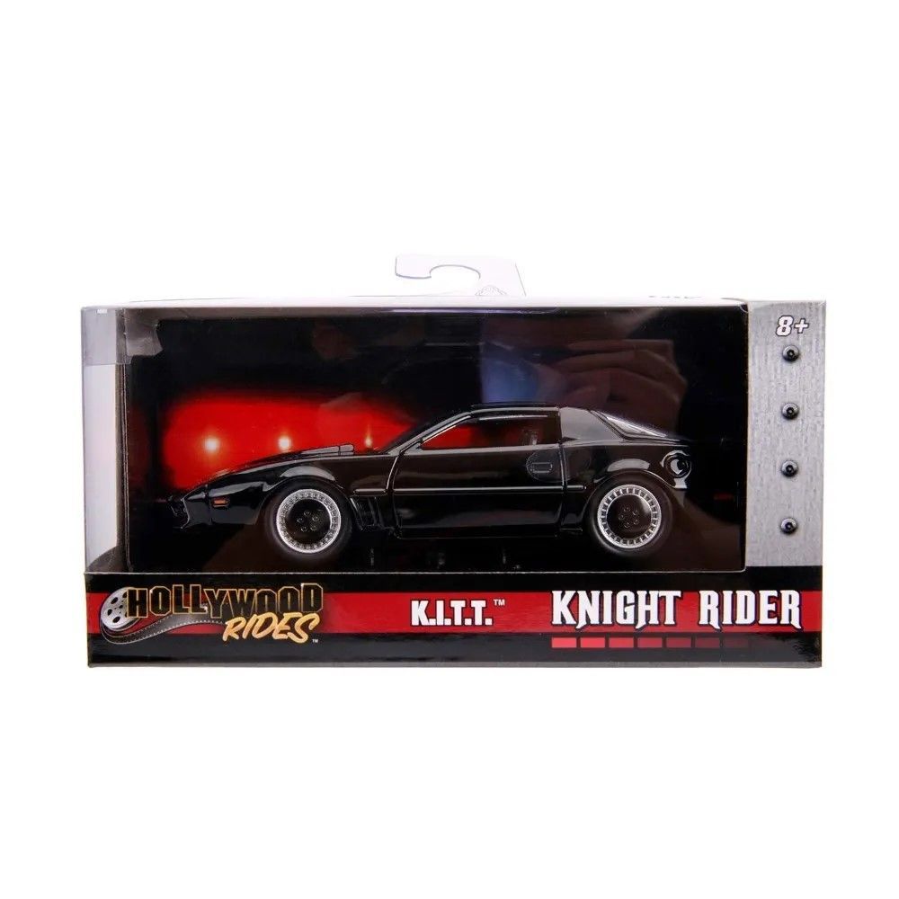 JADA HOLLYWOOD RIDES MASINUTA METALICA KITT KNIGHT RIDER  SCARA 1 LA 32