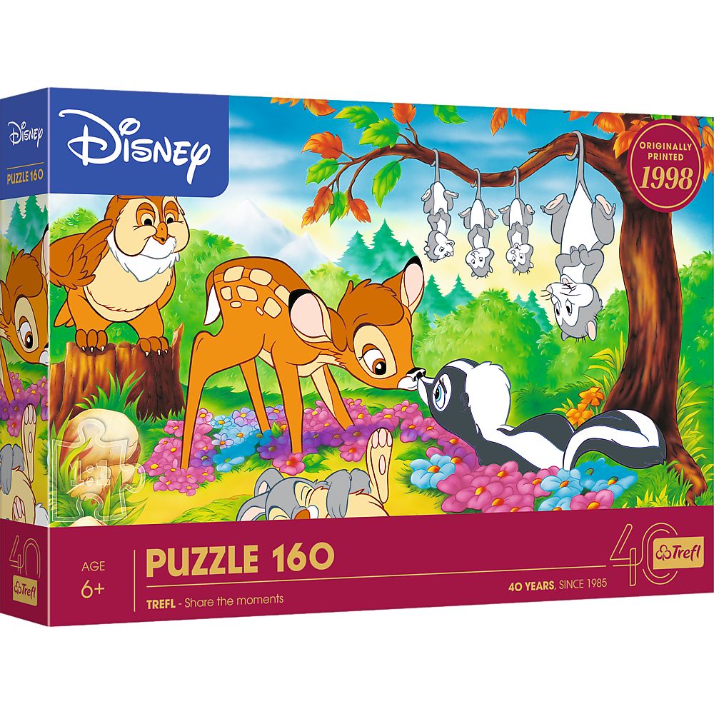 PUZZLE TREFL 160 BAMBI SI PRIETENII PADURII