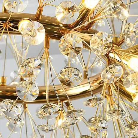 Candelabru Cristal Minuet 9X G9, Diametru 50Cm, Lucios - vivimall.ro