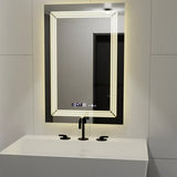 Oglinda Led Rectangulara, Venezia Senzor Motionglow Marcello, Sistem Dezaburire, Ceas & Termometru - vivimall.ro