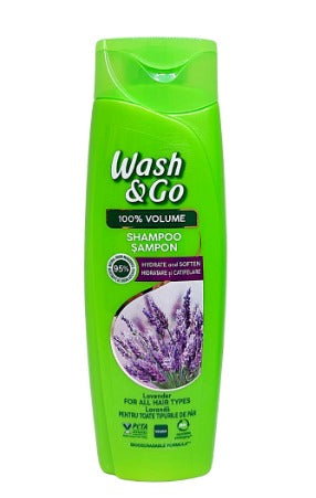 Şampon Wash&Go Lavander 180ml - Puritate și prospețime