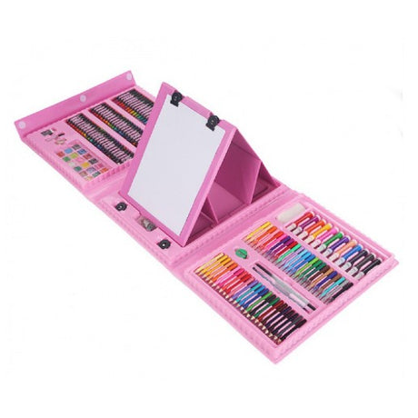 Set 208 Piese, Complet Pentru Pictura Si Desen, Tip Servieta, 3-12 Ani