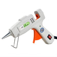 Pistol de Lipit cu Silicon la cald, Flippy, 20 W, pentru Batoane 7 mm, Duza din Aluminiu Anti-picurare, Incalzire Rapida, pentru Bricolaj, Artizanat și Reparatii, Alb - vivimall.ro
