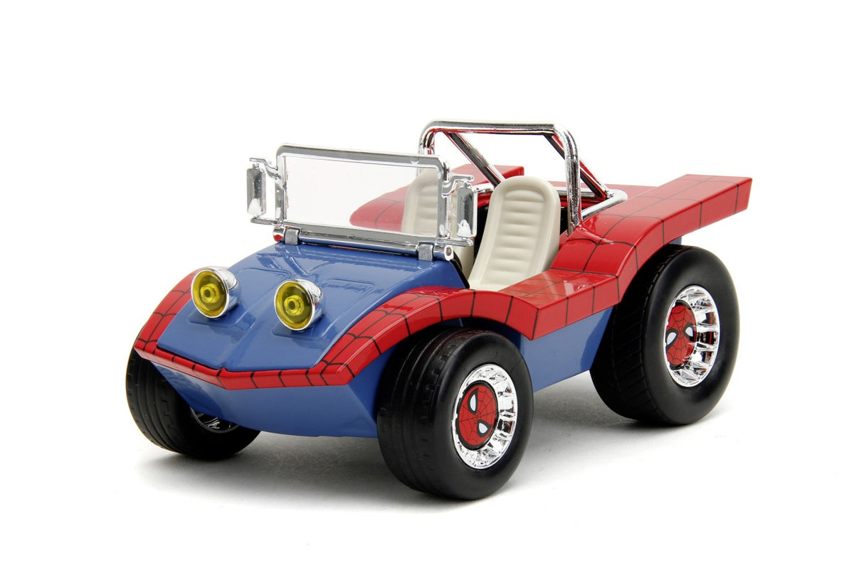 JADA MASINUTA METALICA SPIDER MAN BUGGY 1:24