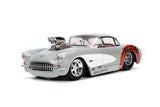 JADA MASINUTA METALICA BUGS BUNNY 1957 CHEVROLET CORVETTE 1:24