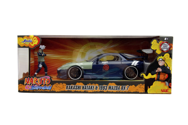JADA MASINUTA METALICA NARUTO 1995 MAZDA RX 7 1:24