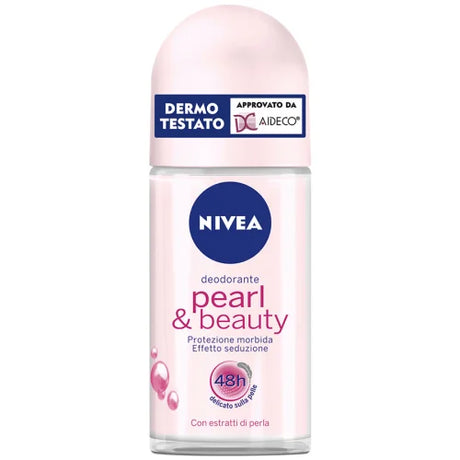 Deodorant roll-on NIVEA Pearl & Beauty 50ml - Protecție de lungă durată
