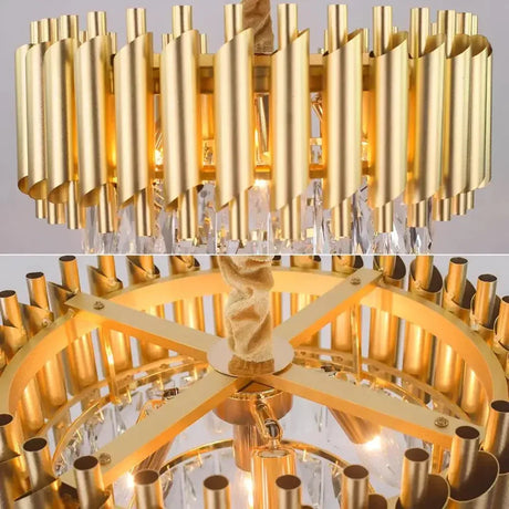 Candelabru Cristal Versailles Nobile 5Xe14, Diametru 40Cm - vivimall.ro