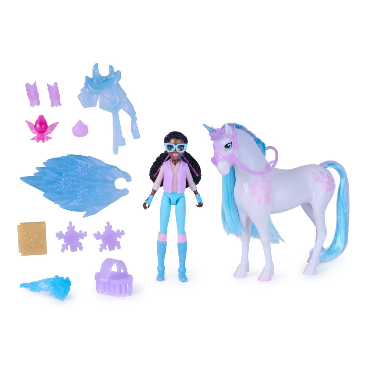UNICORN ACADEMY SET AVENTURA CU PIETRE PRETIOASE A LUI GLACIER