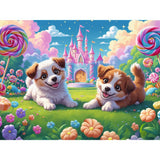 PUZZLE TREFL 30 FAMILIA TREFLIK O LUME PLINA DE ZAMBETE