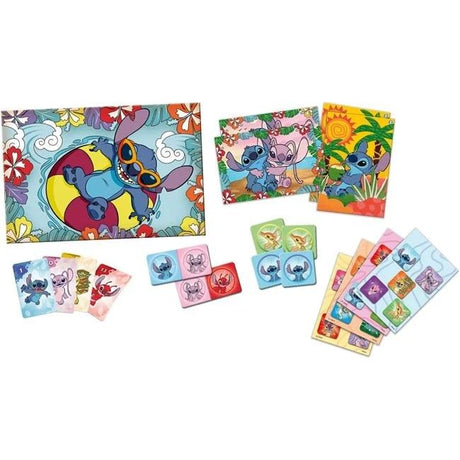 TREFL DISNEY STITCH SET DE JOCURI MIX AND PLAY 8IN1
