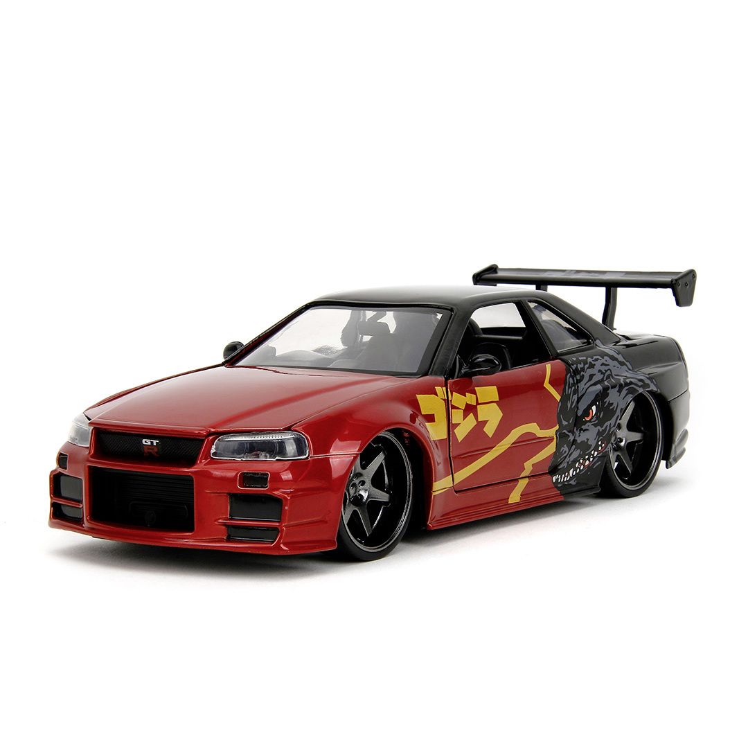 JADA GODZILLA MASINUTA METALICA NISSAN SKYLINE GTR SCARA 1 LA 24