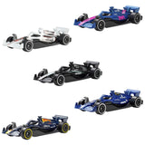 HOT WHEELS SET 5 MASINUTE METALICE FORMULA 1 2025