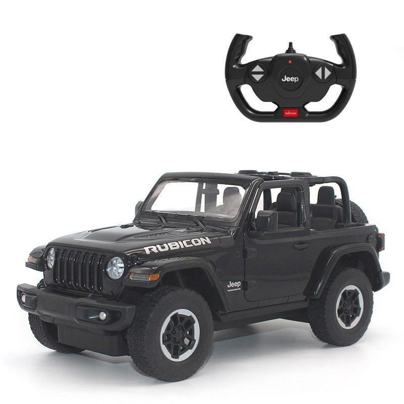MASINA CU TELECOMANDA JEEP WRANGLER RUBICON SCARA 1 LA 14