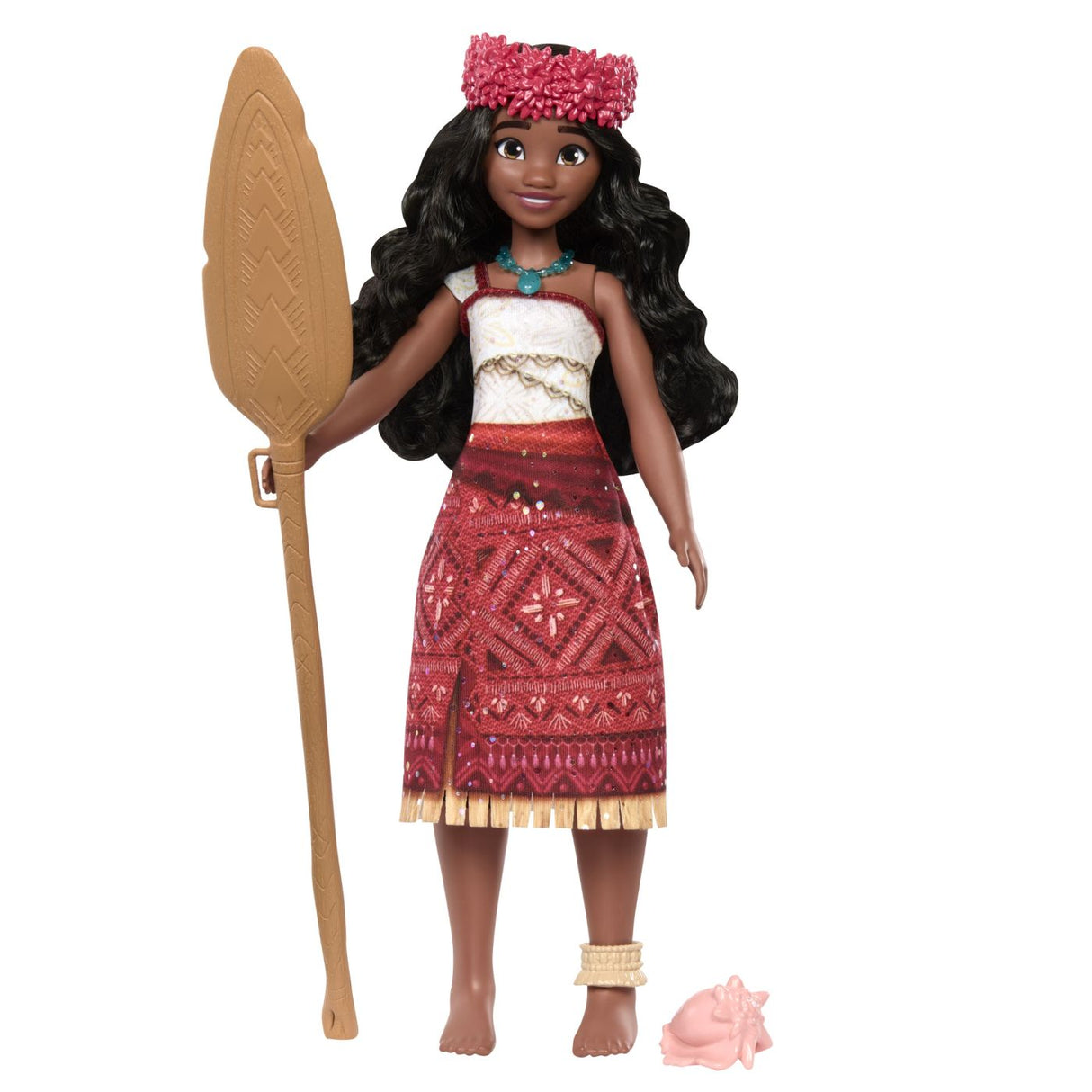 DISNEY VAIANA 2 SET PAPUSA VAIANA MUZICALA CU ACCESORII