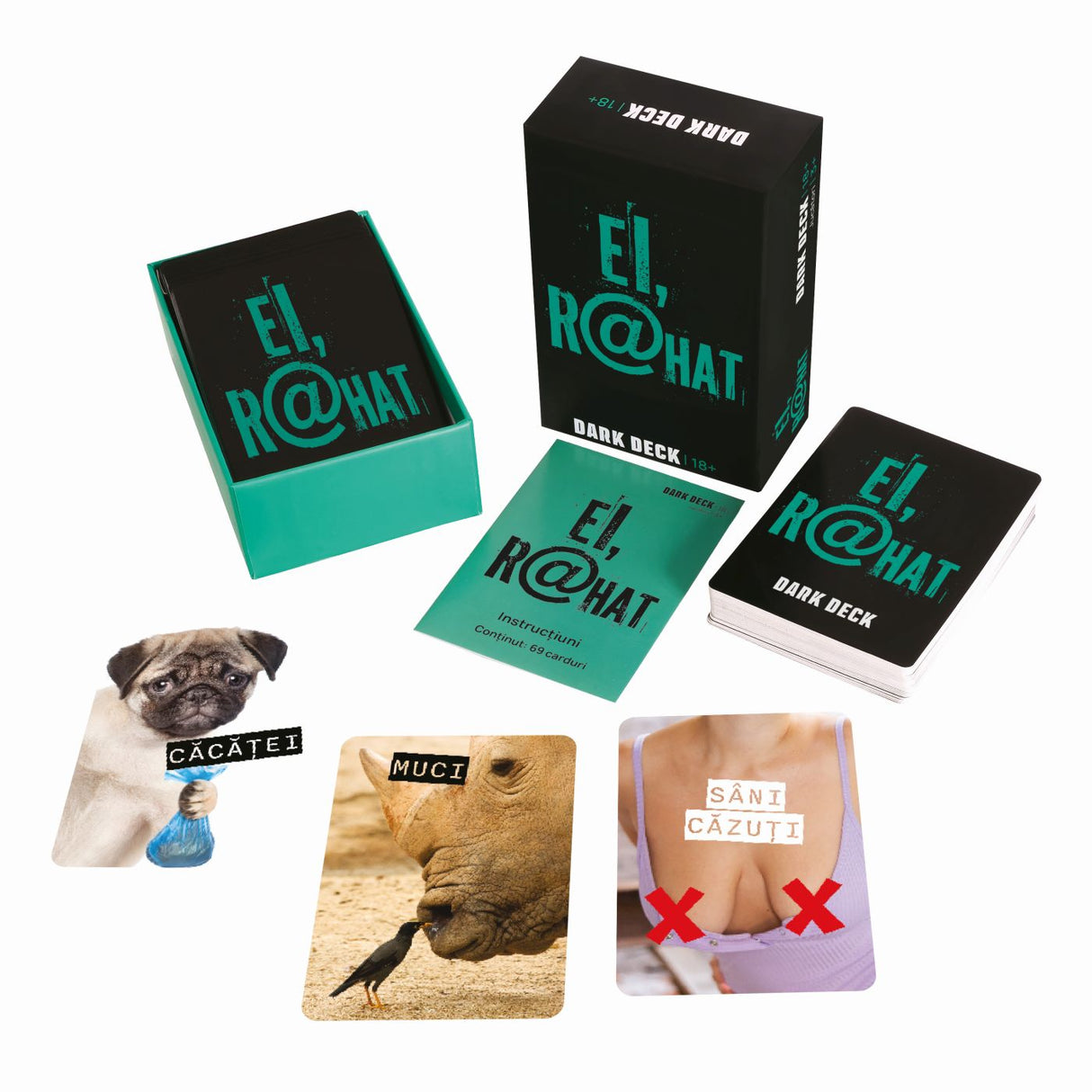 JOC DE CARTI DARK DECK EI R@HAT