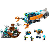 LEGO CITY SUBMARIN DE EXPLORARE LA MARE ADANCIME 60379