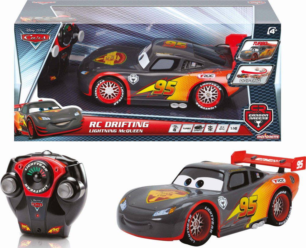 RC CARBON DRIFTING LIGHTING MCQUEEN