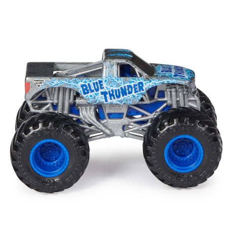 MONSTER JAM MASINUTA METALICA BLUE THUNDER SCARA 1 LA 64