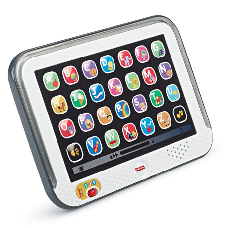 TABLETA EDUCATIVA CU 3 NIVELURI DE DEZVOLTARE LIMBA ROMANA FISHER PRICE