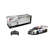 MASINA CU TELECOMANDA AUDI R8 LMS PERFORMANCE ALB SCARA 1 LA 18