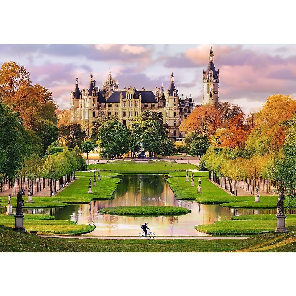 PUZZLE TREFL 1000 PREMIUM PLUS PHOTO ODYSSEY CASTELUL SCHWERIN GERMANIA