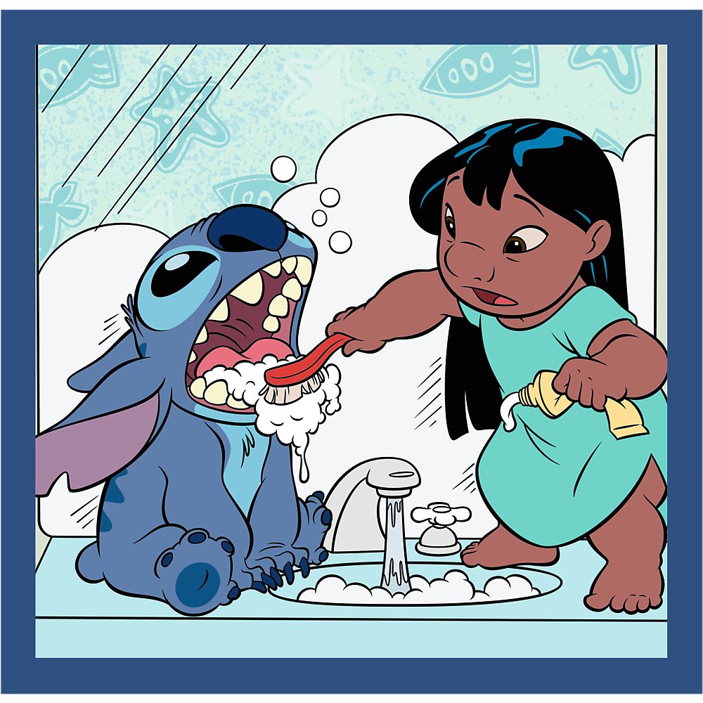 PUZZLE TREFL 3IN1 DISNEY STITCH ORA STITCH