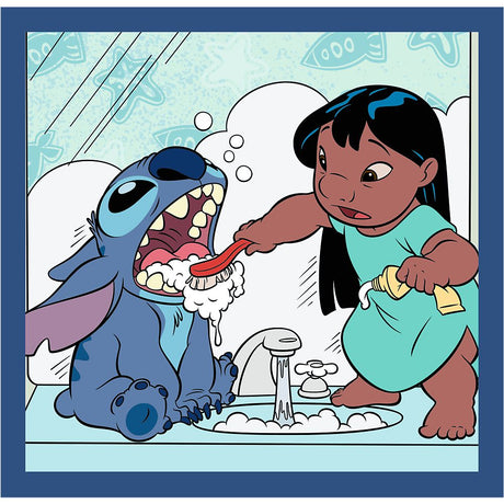 PUZZLE TREFL 3IN1 DISNEY STITCH ORA STITCH