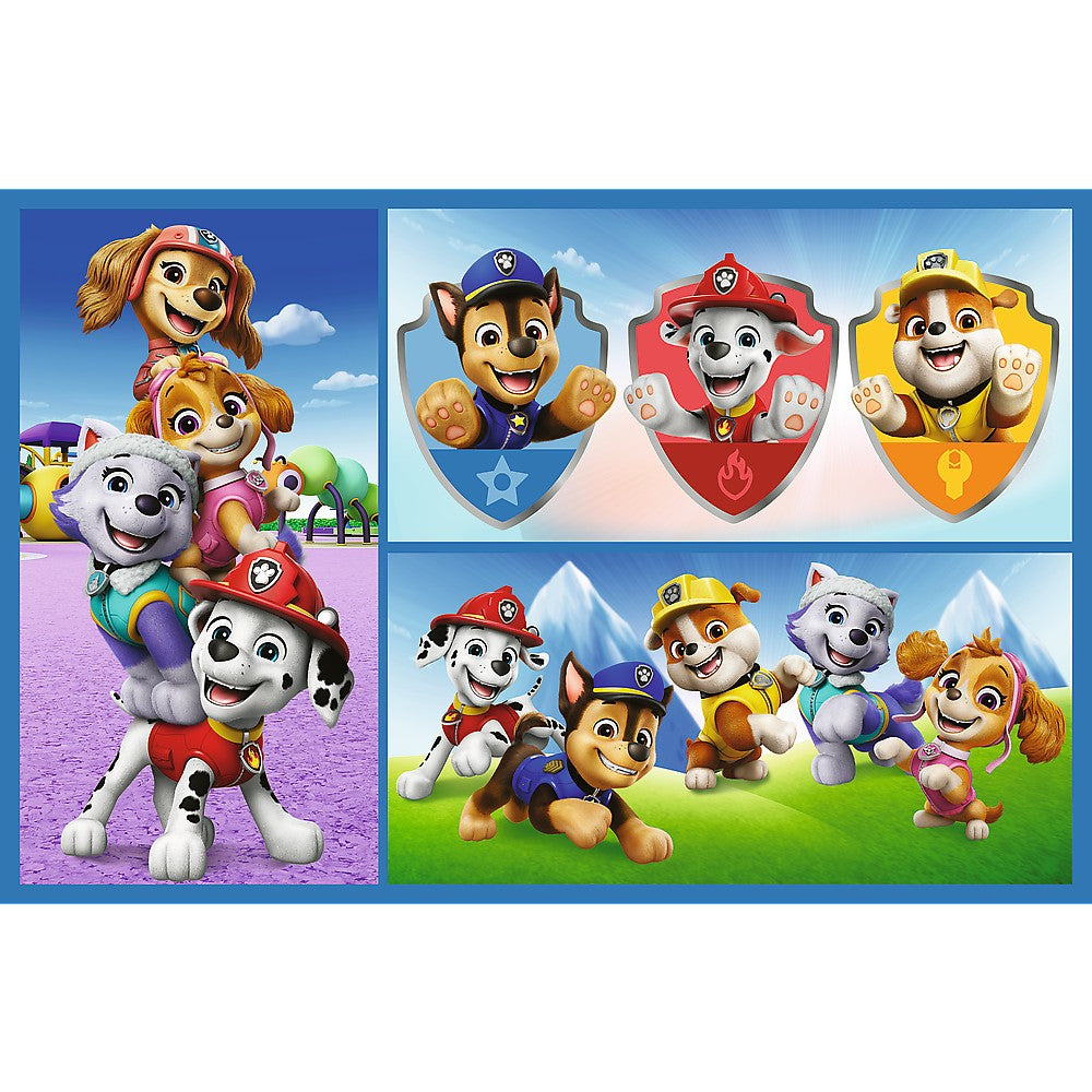 PUZZLE TREFL 2X70 PATRULA CATELUSILOR ECHIPA CATELUSILOR