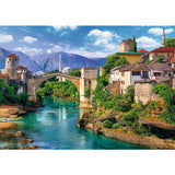 PUZZLE TREFL 500 POD VECHI MOSTAR BOSNIA