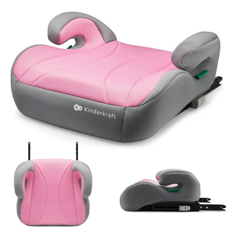 INALTATOR AUTO KINDERKRAFT BOOST, I-SIZE 135-150 CM, ROSE PINK
