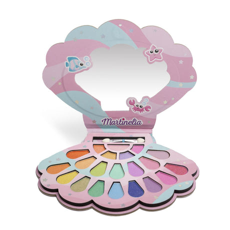 MARTINELIA LETS BE MERMAIDS PALETA DE FARDURI IN FORMA DE SCOICA