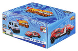 HOT WHEELS SET 2 MASINUTE METALICE PULL BACK MIGHTY K SI TWIN MILL 1:43