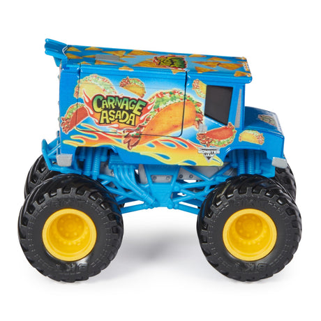 MONSTER JAM MASINUTA METALICA CARNAGE ASADA SCARA 1 LA 64