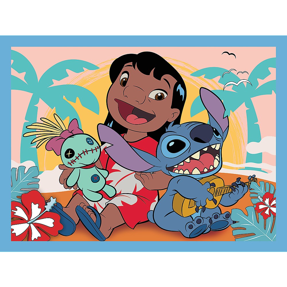PUZZLE TREFL 2IN1 MEMO MOOMIN DISNEY STITCH LILO