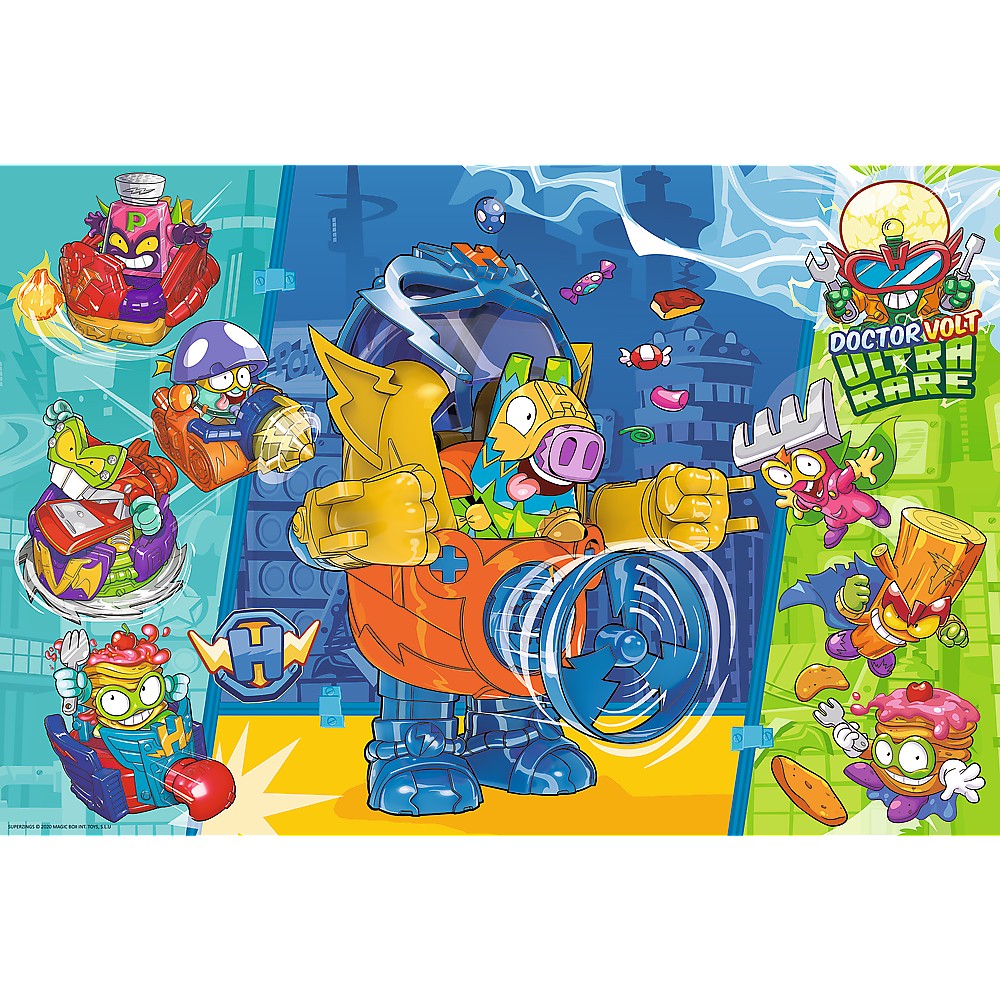 PUZZLE 100 SUPER THINGS SUPER FORTA