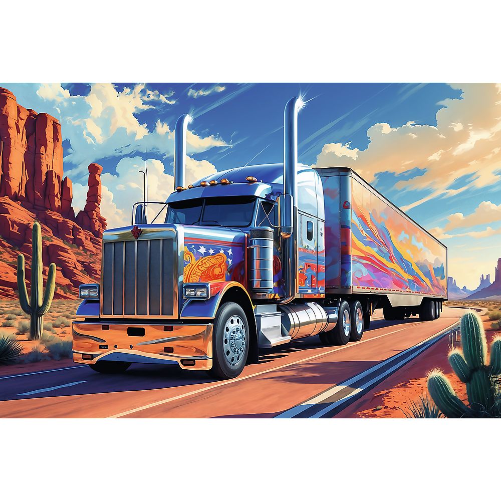 PUZZLE TREFL 160 CAMION PE DRUM
